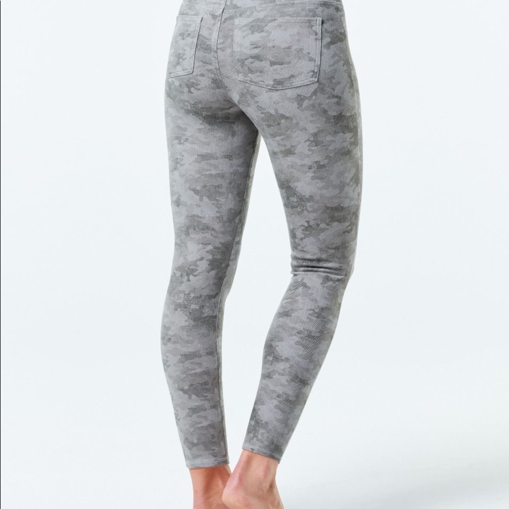 Stone Wash Camo Jean-ish Ankle leggings